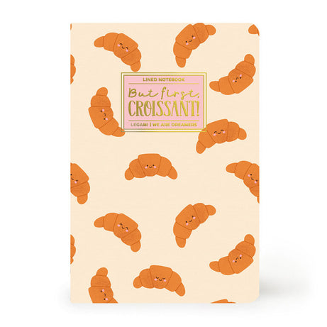 Caderno A6 Pautado Croissant Legami
