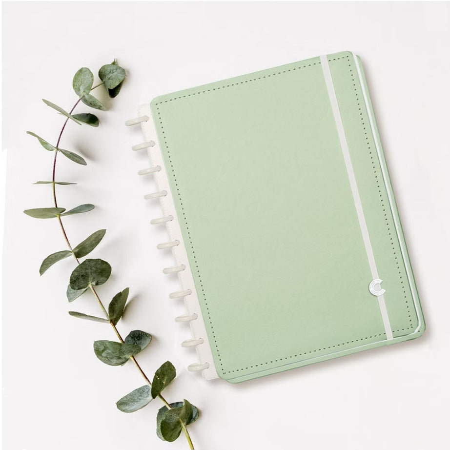 Caderno Inteligente A4 Verde Pastel