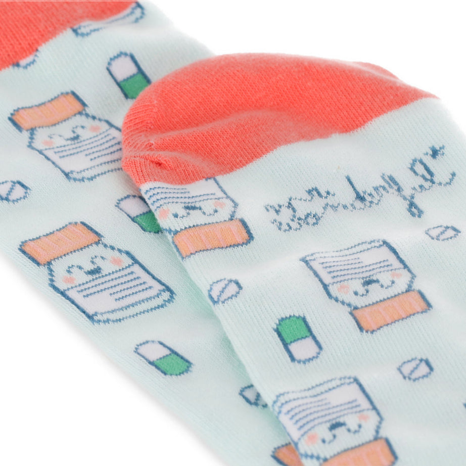 Meias Frasco Remédio Tamanho 41-46 Mr.Wonderful