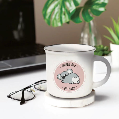 Caneca Koala " Wrong Day - Go Back" Legami
