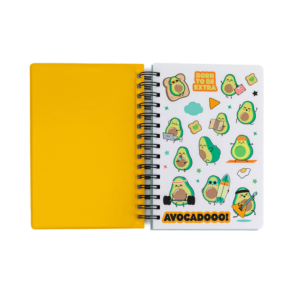 Caderno A5 Abacate 3D Squishy Mr.Wonderful
