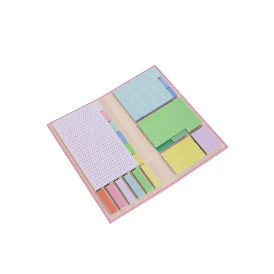 Conjunto de Post Its e Marcadores de Páginas em Livro Mr.Wonderful