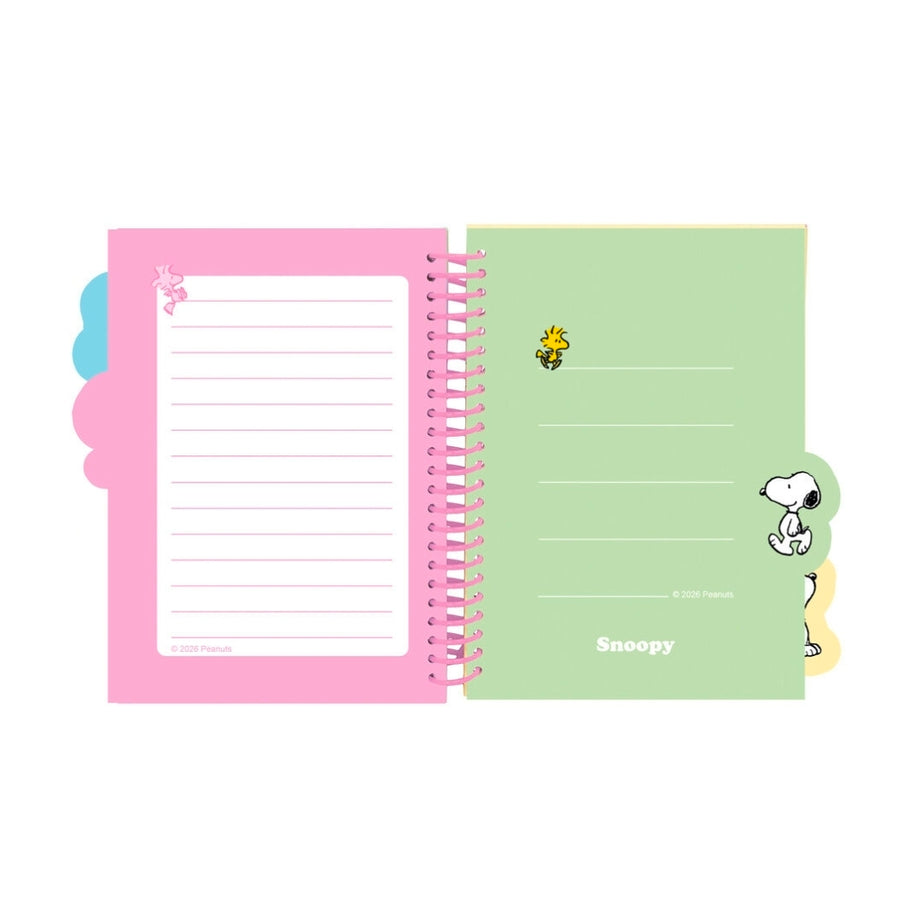 Caderno A5 Snoopy com Separadores