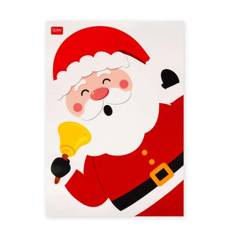 Pré-venda Conjunto 70 Autocolantes Eletrostático Natal Legami