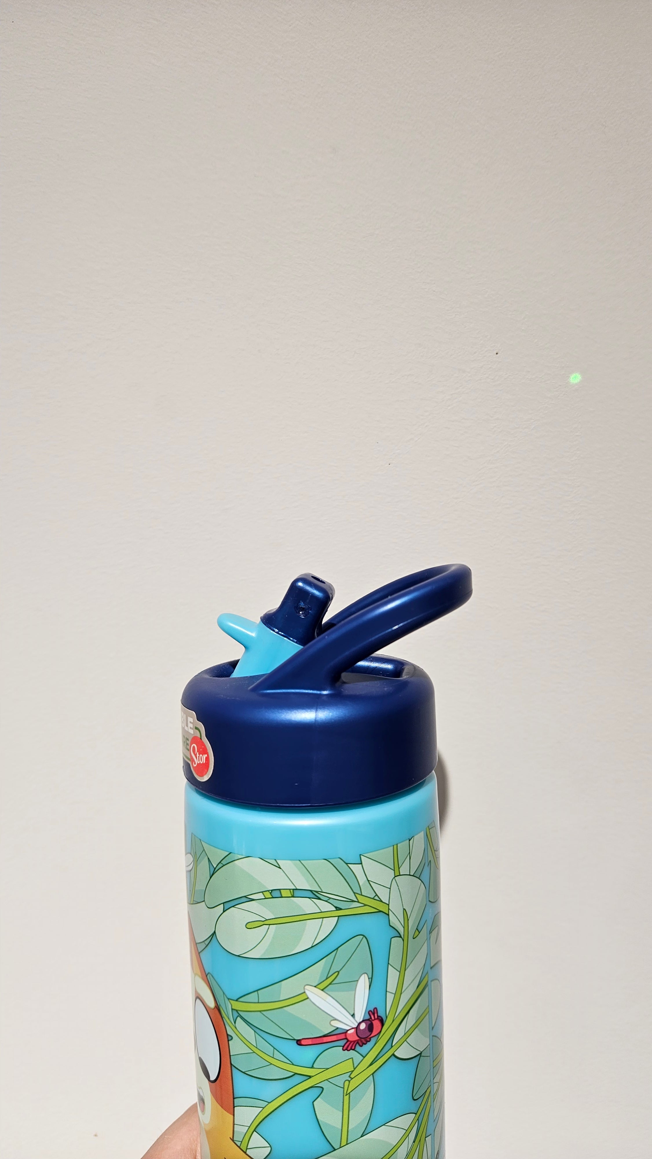 Garrafa com Palhinha Bluey