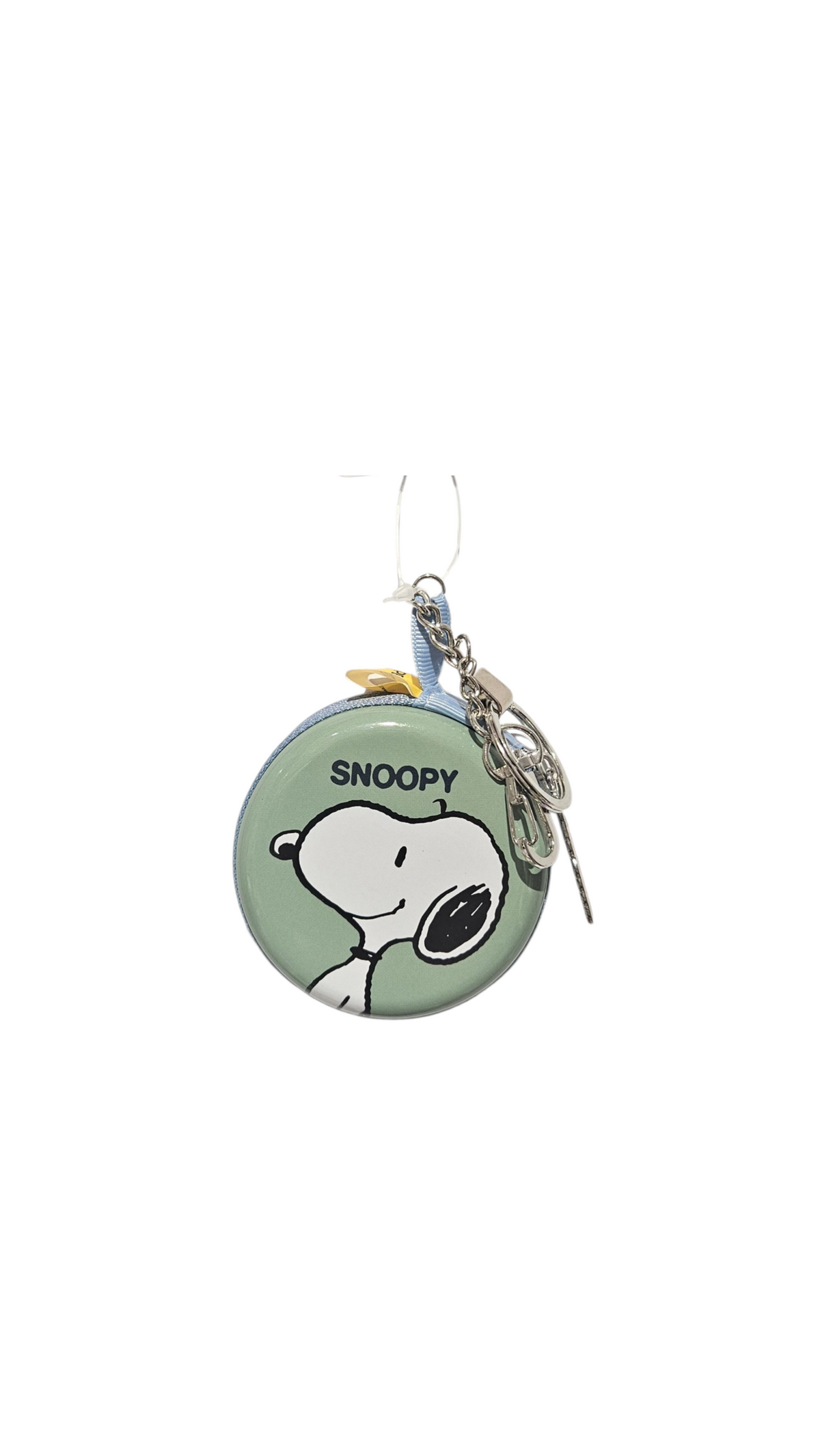 Porta Moedas com Porta Chaves Rígido Snoopy