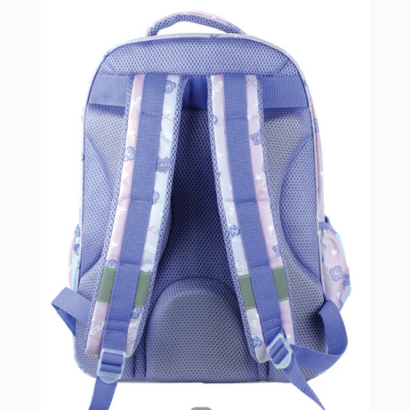 Mochila K Pop Huntrix 46cm com Várias Divisórias
