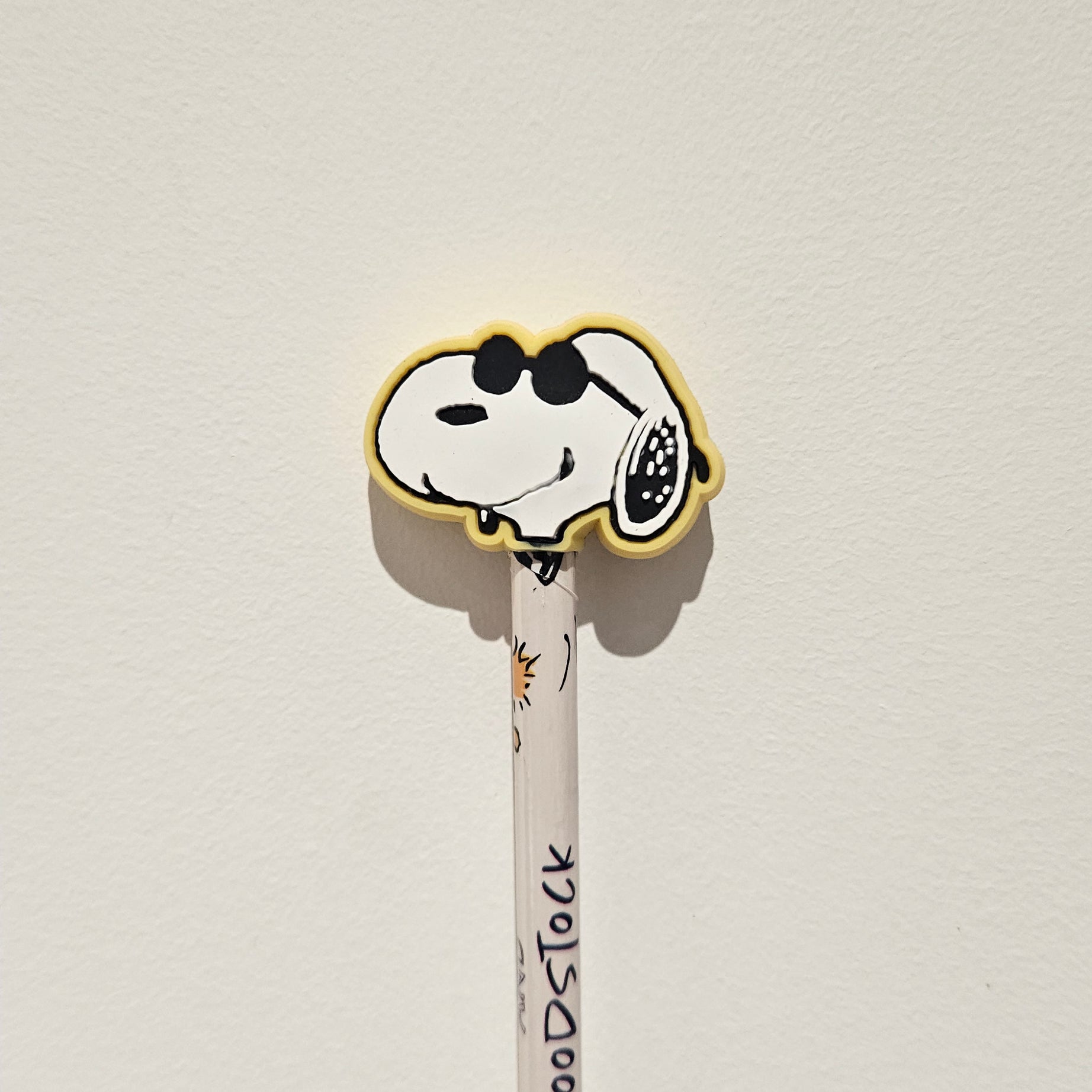 Lápis Snoopy com Borracha 3D -  Cor Sortida