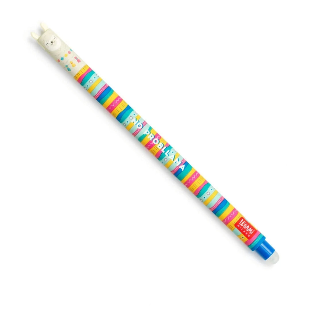 Caneta Apagável Lama - Legami