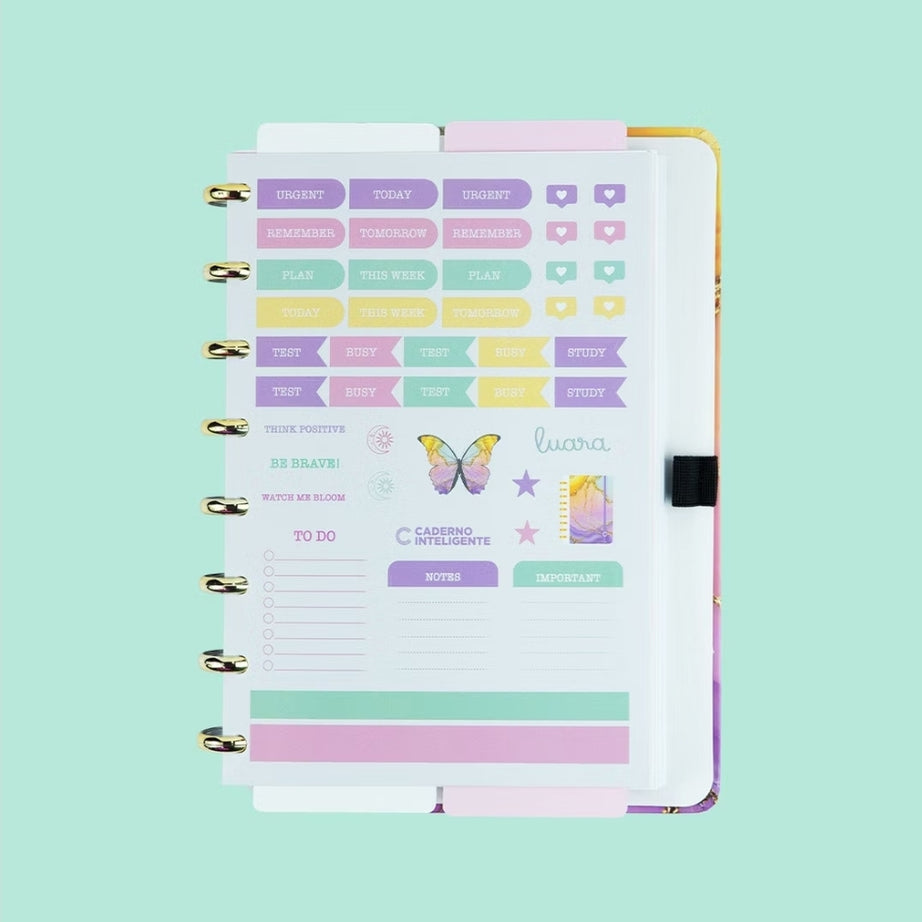 Caderno Inteligente A5 Aurora by Luara