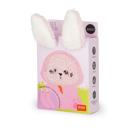 Meias Antiderrapante 3D Coelho Tamanho 35-42 Legami