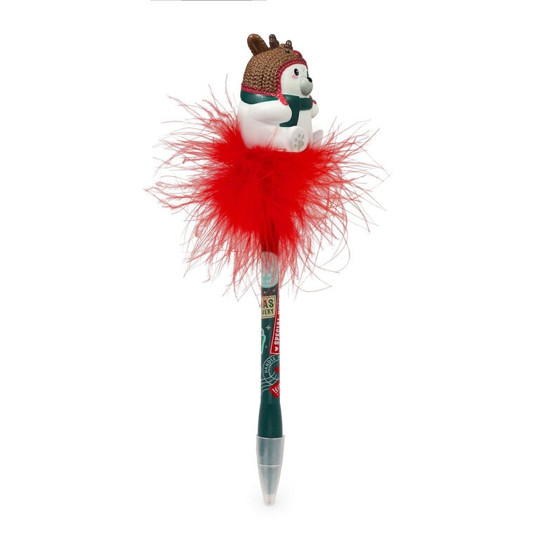 Pré-venda Caneta Urso Polar com Luz Edição Natal Legami