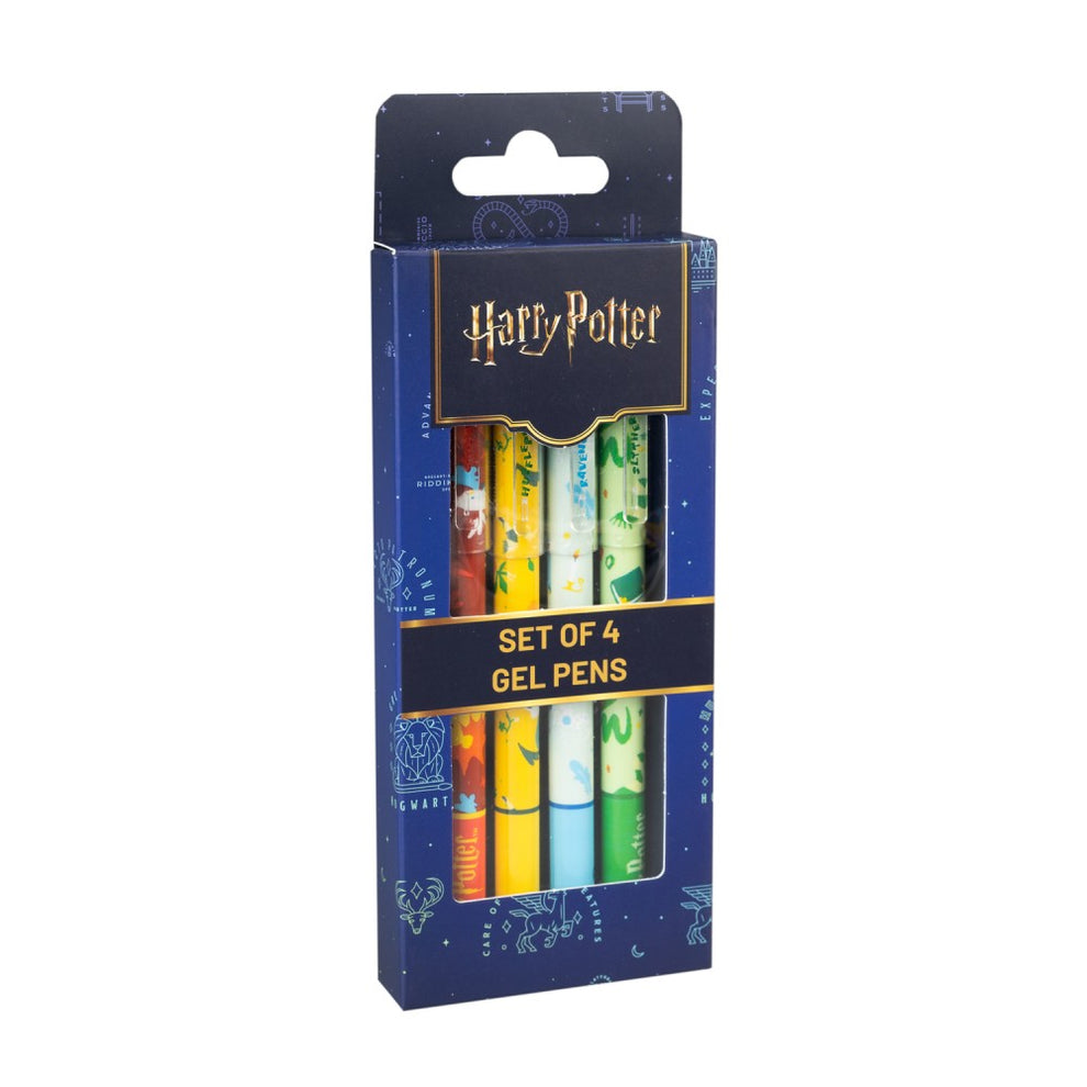 Conjunto 4 Canetas Apagáveis Harry Potter