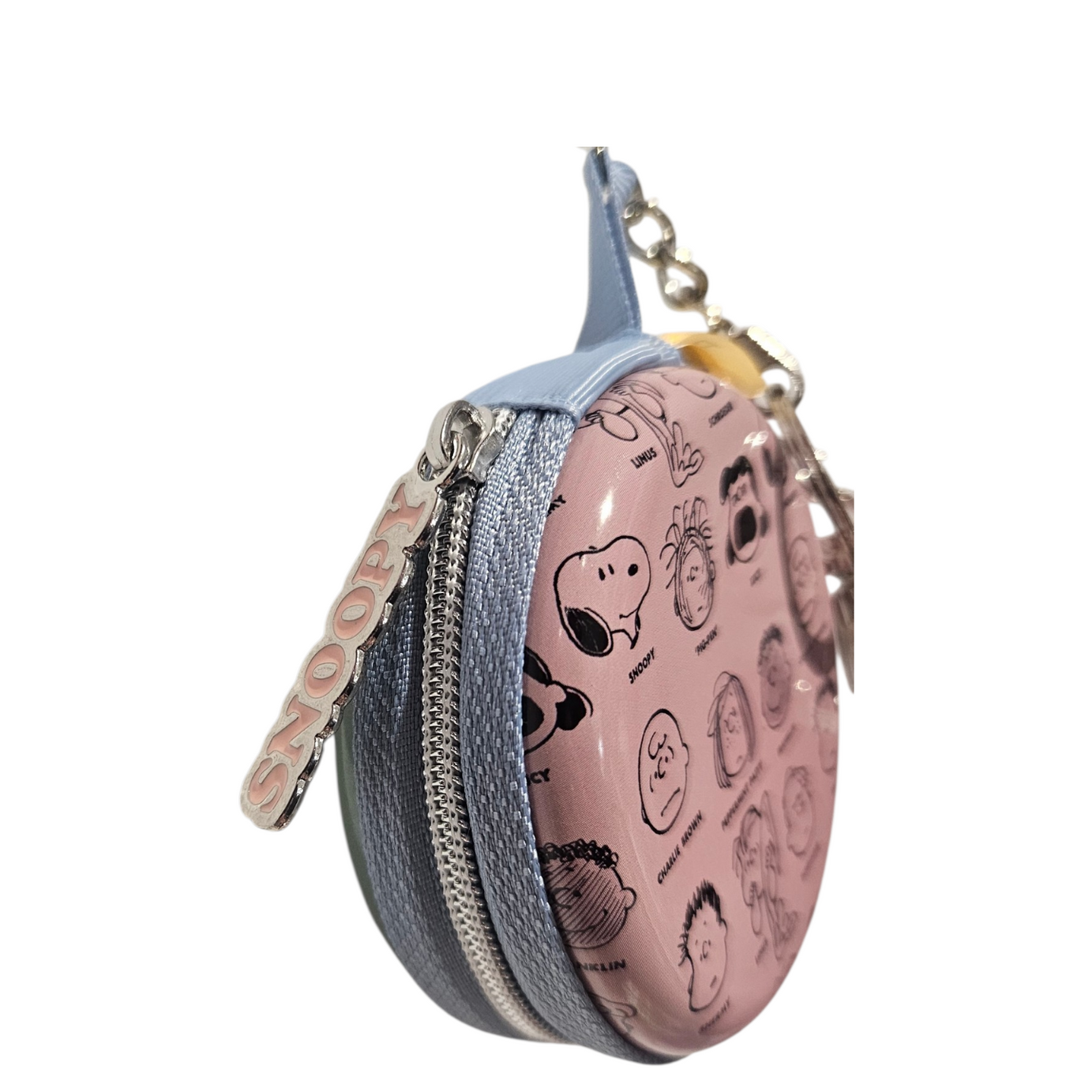 Porta Moedas com Porta Chaves Rígido Snoopy