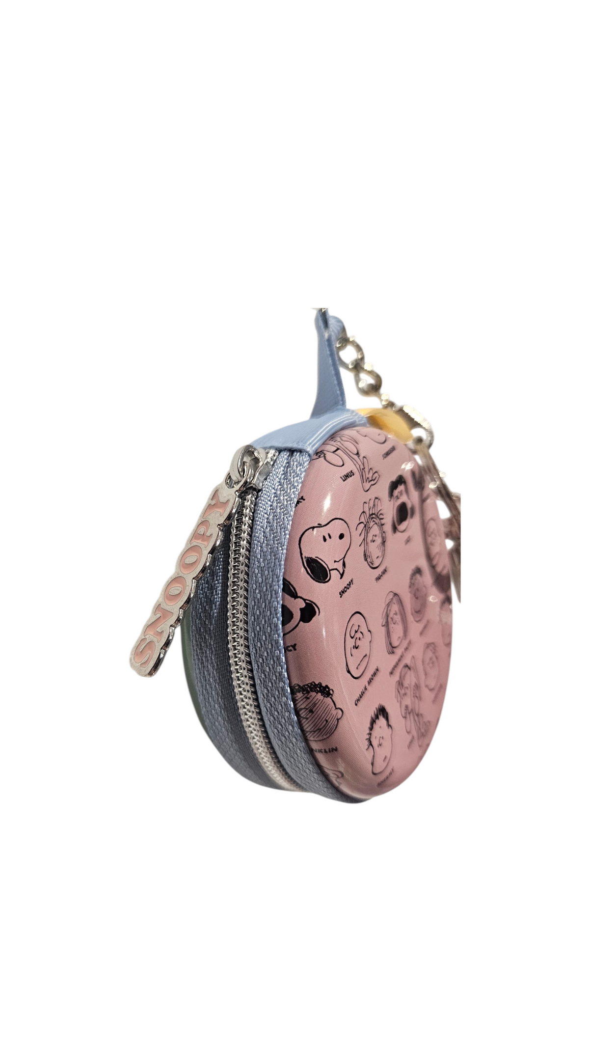 Porta Moedas com Porta Chaves Rígido Snoopy