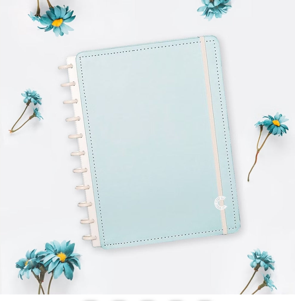 Caderno Inteligente A4 Azul Pastel