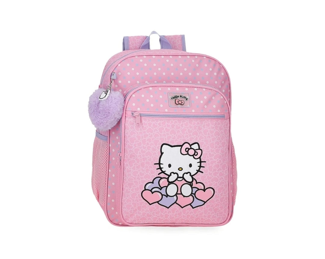 Mochila Escolar Hello Kitty 38cm