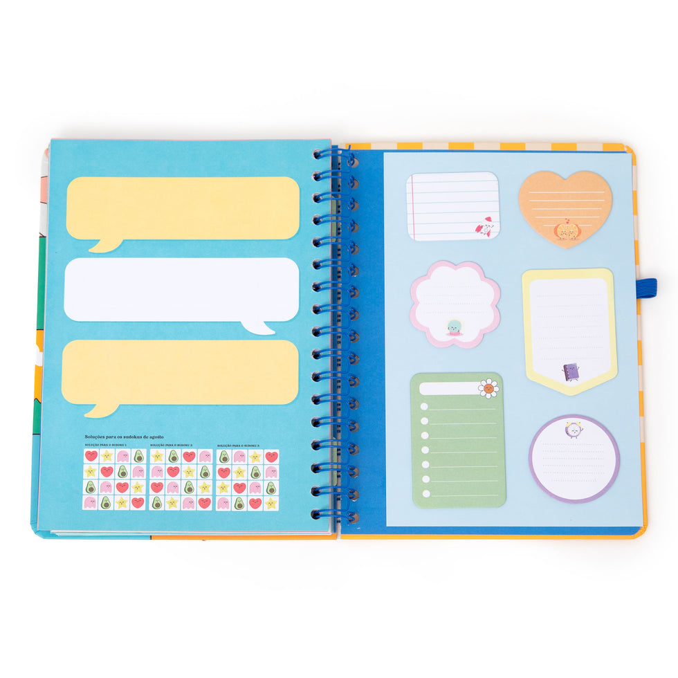 Agenda Semanal Mr.Wonderful 2026 - Planos Random - Com Caneta Exclusiva