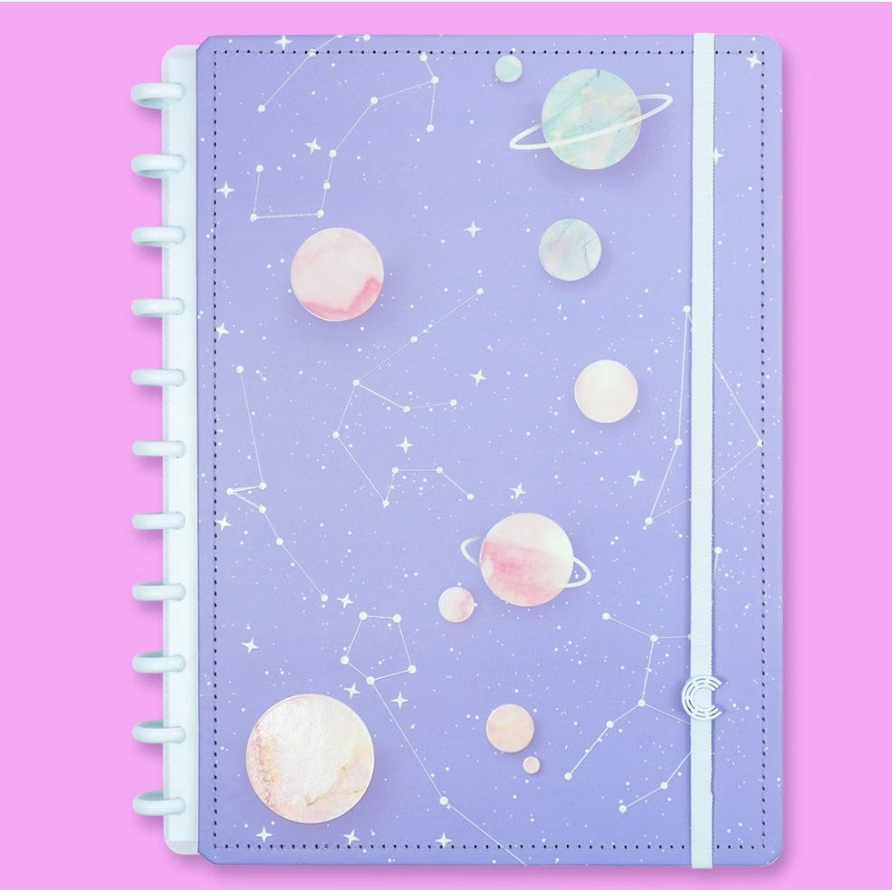 Caderno Inteligente A4 Purple Galaxy ed. Especial Gocase