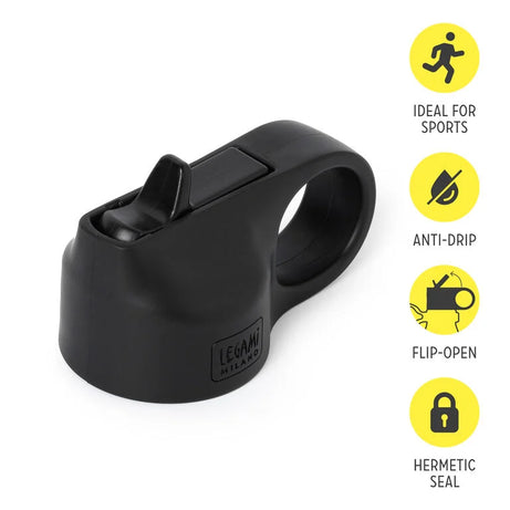 Tampa Desportiva para Garrafas Térmicas Legami de 300ml e 500ml
