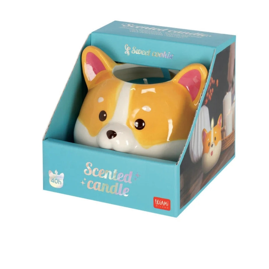 Vela Corgi Legami Aroma Biscoito Doce