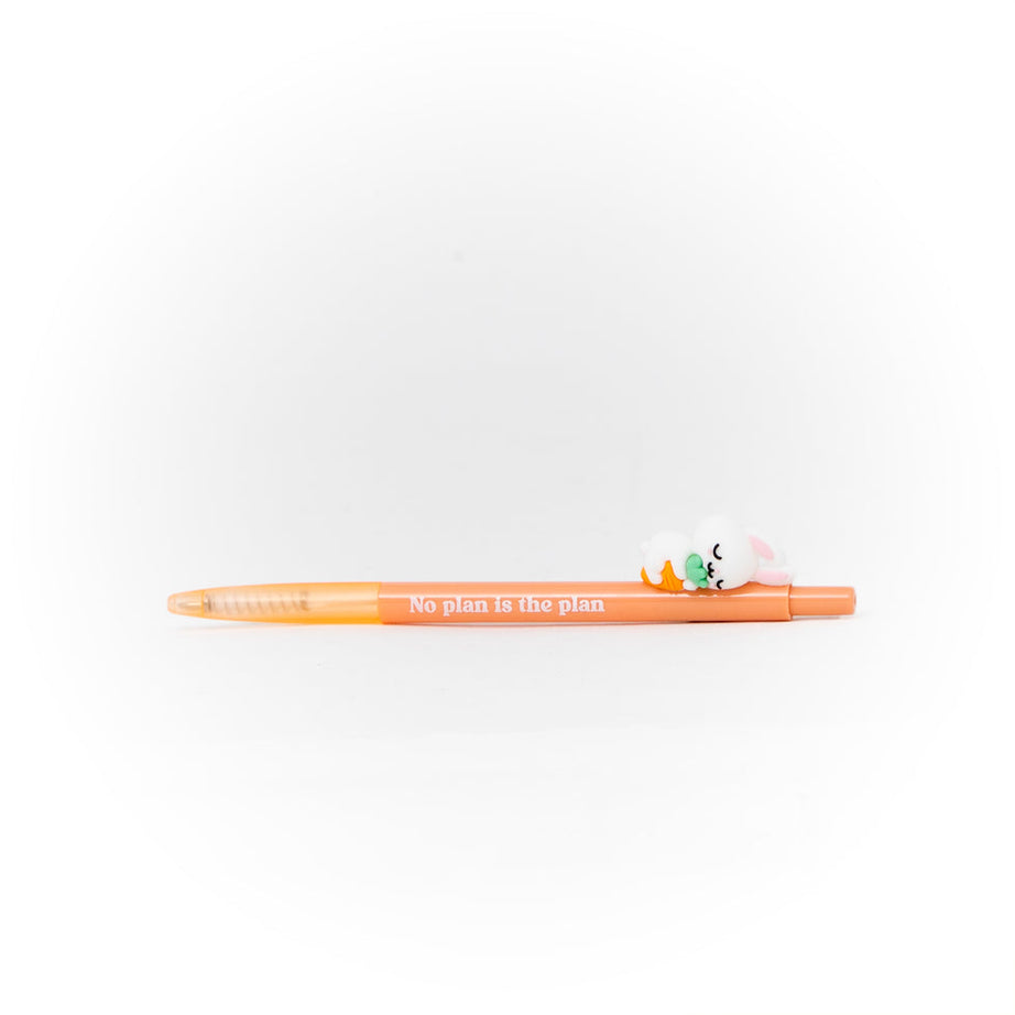 Caneta 3D Coelho Lazy "No plan is the plan" Mr.Wonderful