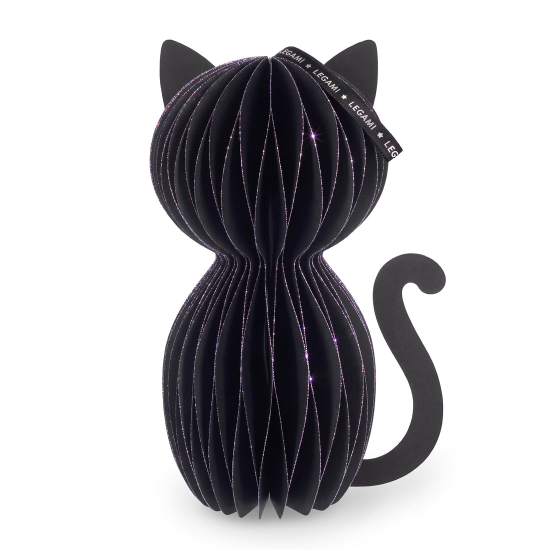 Brevemente - Decoração Gato Preto em Fole com Fecho Íman Legami