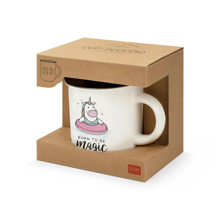 Caneca Legami Unicórnio  "Born to be Magic"