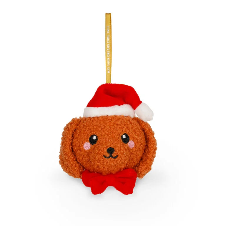 Pré-venda Enfeite de Natal Cão em Pelúcia Legami