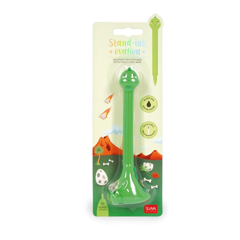 Caneta Stand Ink Dinossauro Legami