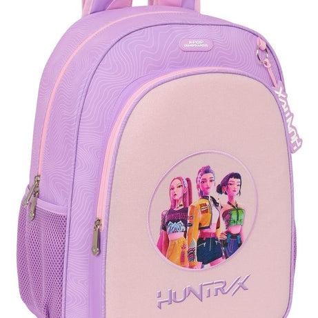 Mochila Escolar K-Pop Huntrix 42cm