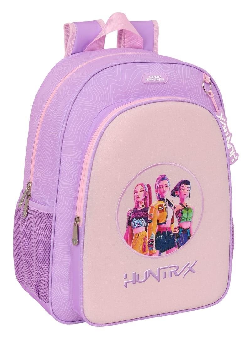 Mochila Escolar K-Pop Huntrix 42cm