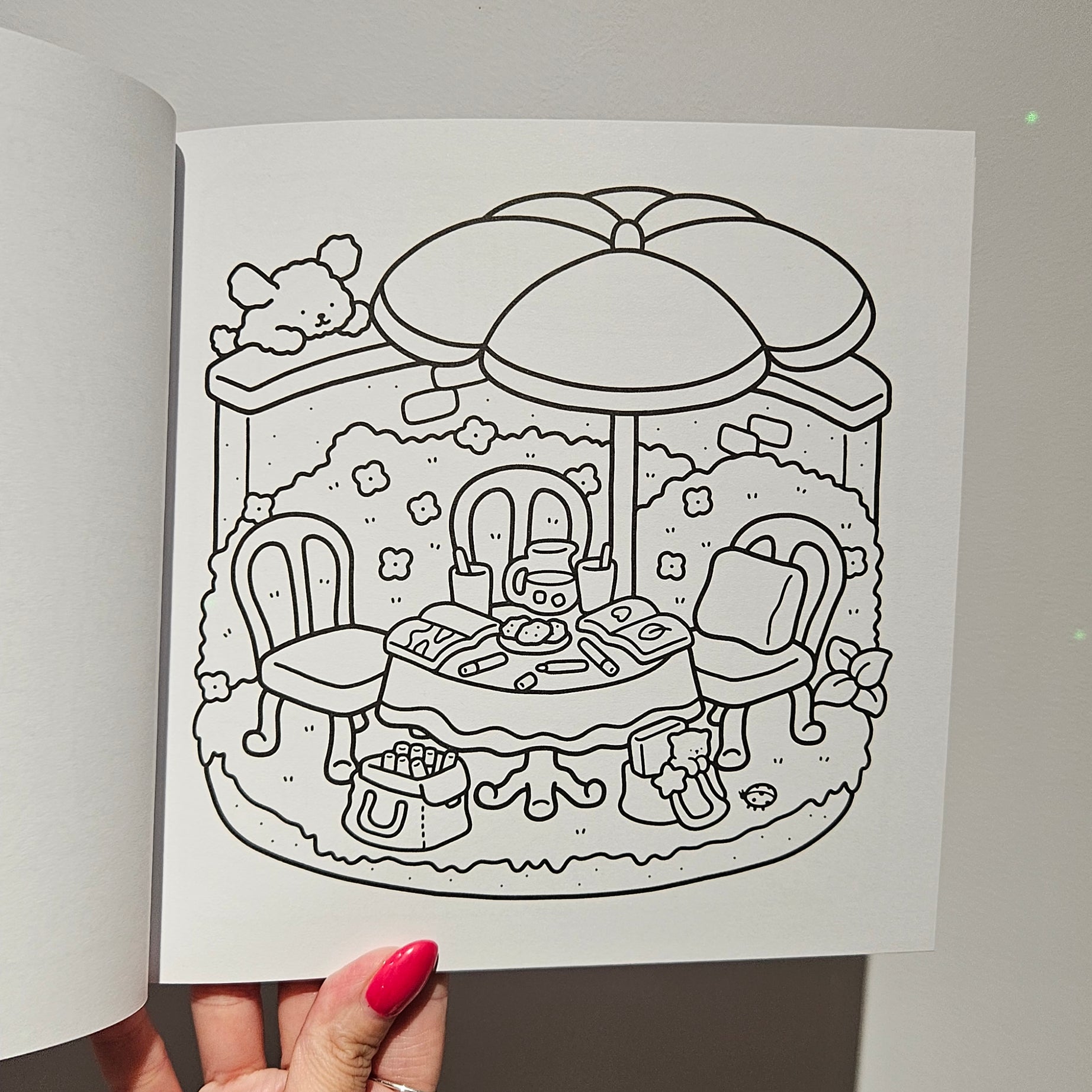 Livro Colorir "Um Canto Fofinho" - Estilo Bobbie Goods