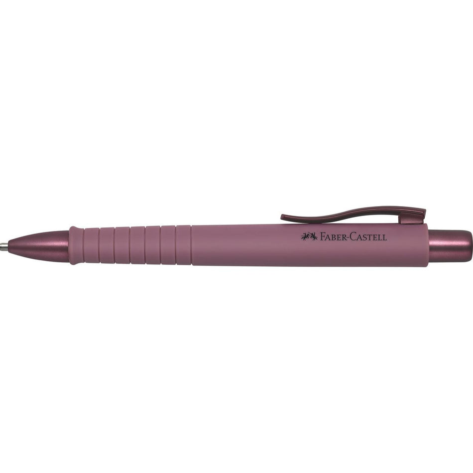 Caneta Esferográfica Poly Ball Urban Bordeaux Edição Limitada Faber-Castell