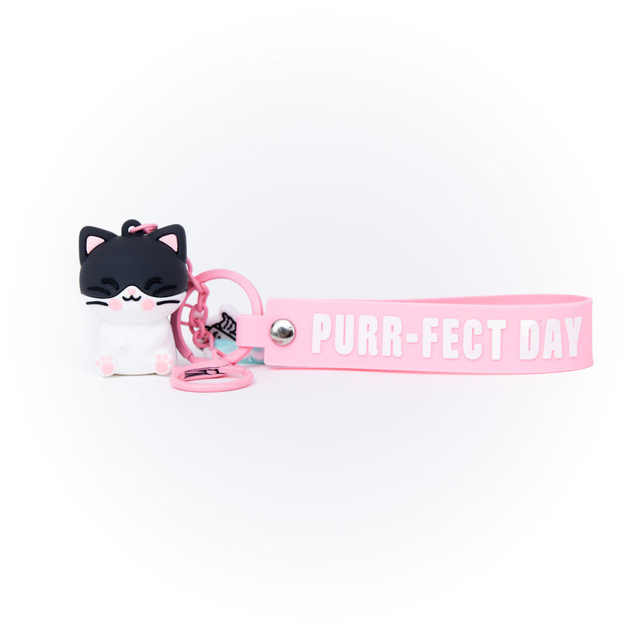 Porta Chaves Gato Purr-fect day Mr.Wonderful