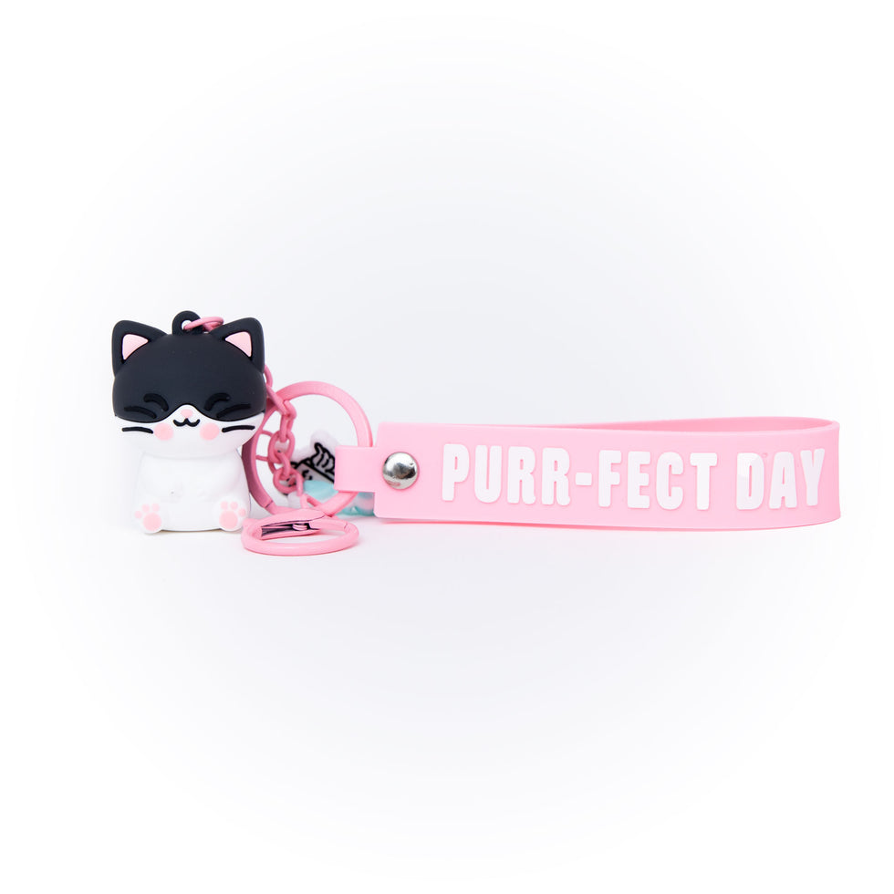 Porta Chaves Gato Purr-fect day Mr.Wonderful