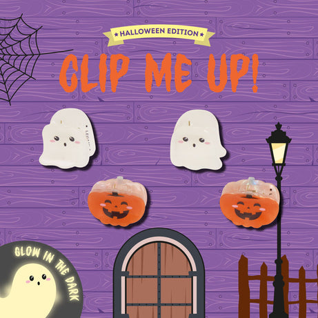 Conjunto 4 Molas de Cabelo Halloween Legami