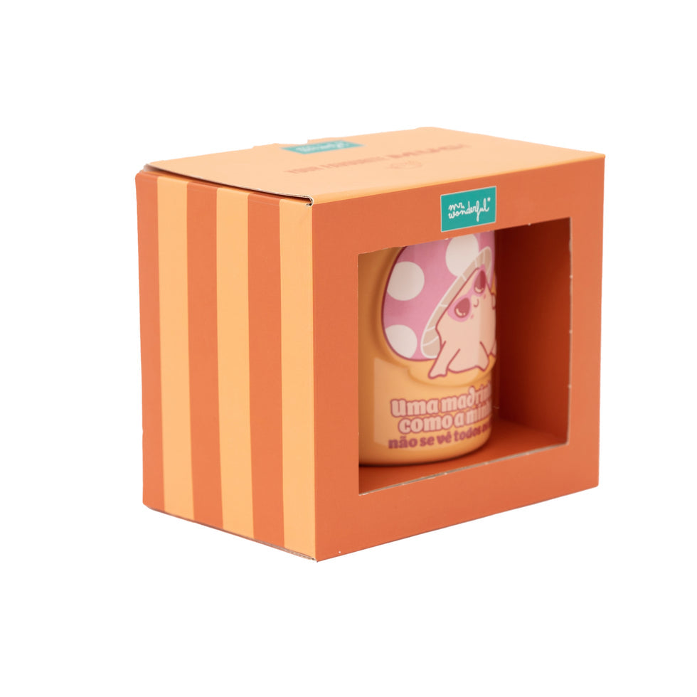 Caneca Mr.Wonderful 3D Cogumelo - Uma Madrinha como a minha não se vê todos os dias