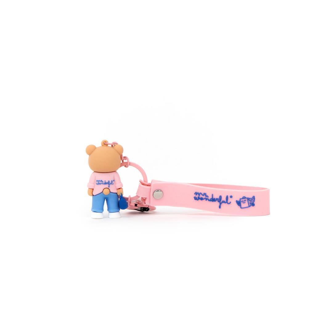 Porta Chaves com Pendente Ursa Mr.Wonderful