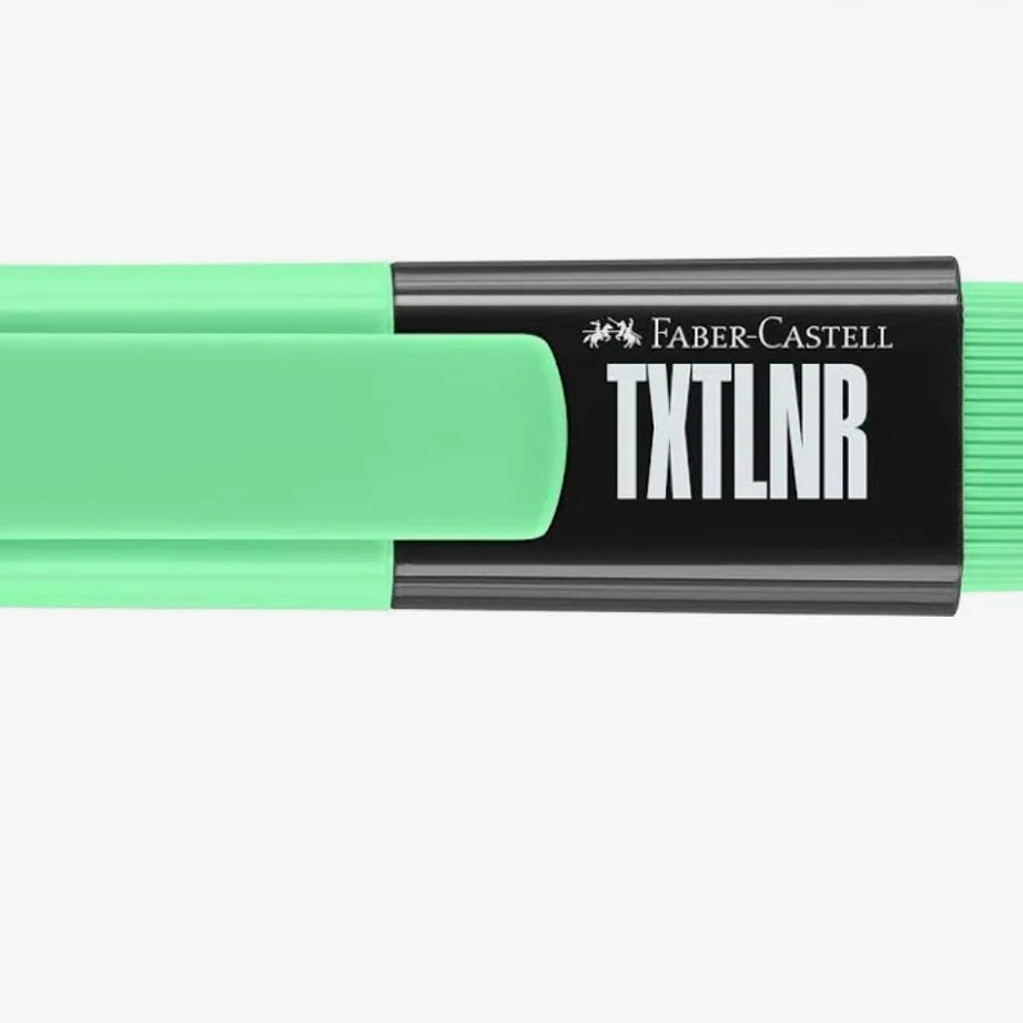 Mini Sublinhador Verde Pastel Faber-Castell