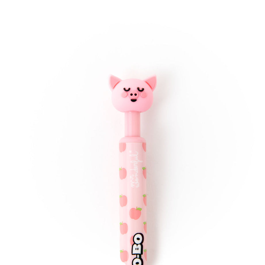 Caneta Apagável Click Porco Mr.Wonderful
