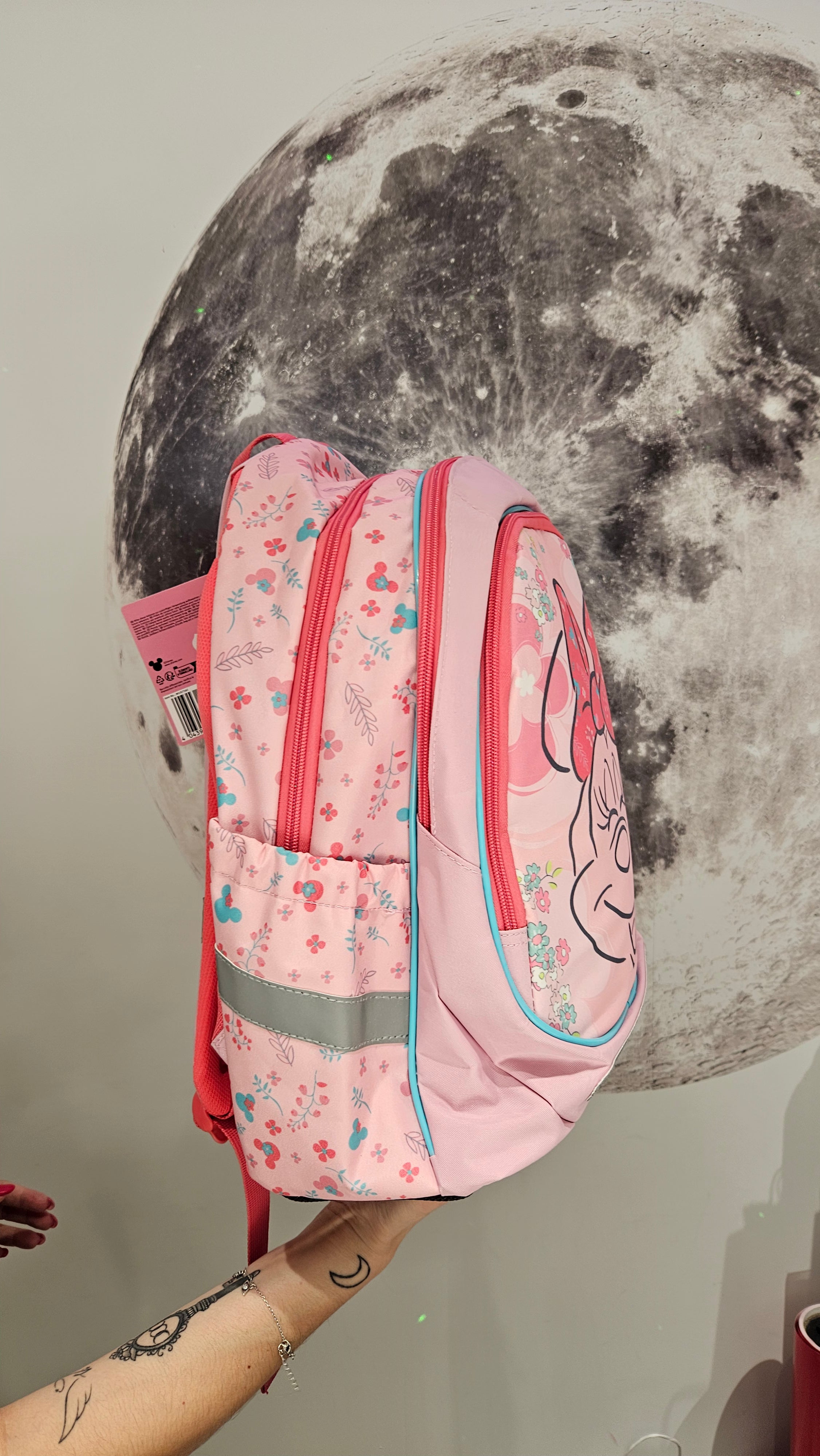 Mochila 3 Fechos Minnie