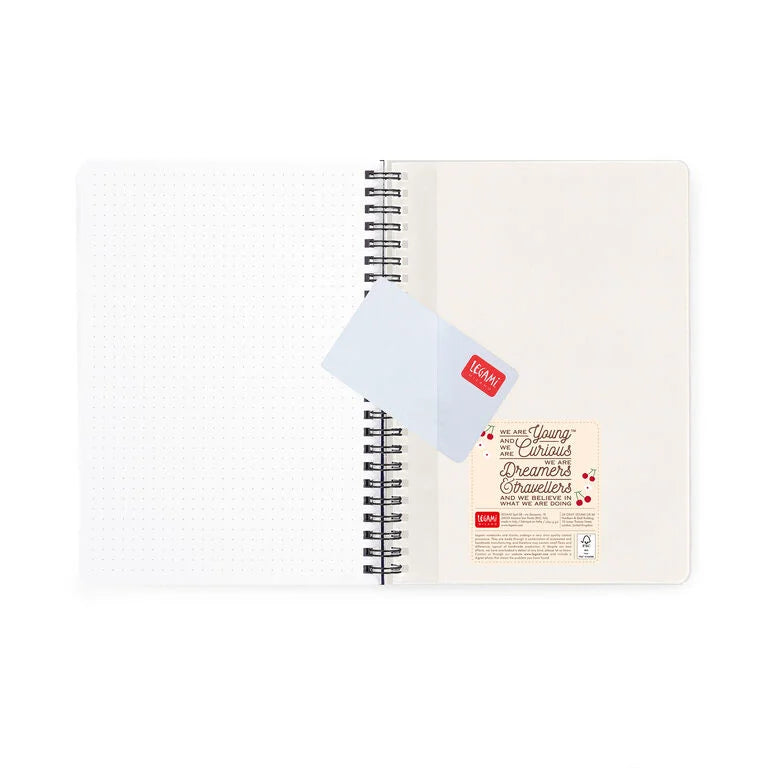 Agenda Espiral Semanal 2027 Urso Cerejas Legami