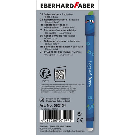 Caneta Apagável Mirtilo EberhardFaber