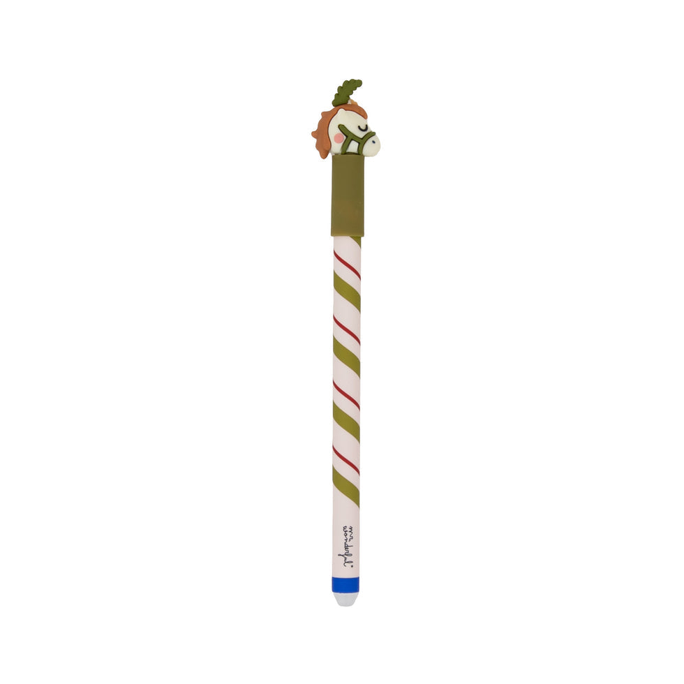 Caneta Apagável Cavalo Edição Limitada Natal Circo Mr.Wonderful
