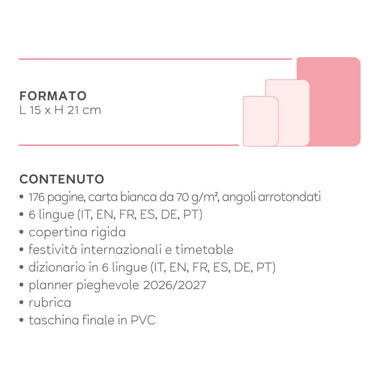 Agenda Espiral Semanal 2027 Abelha Legami
