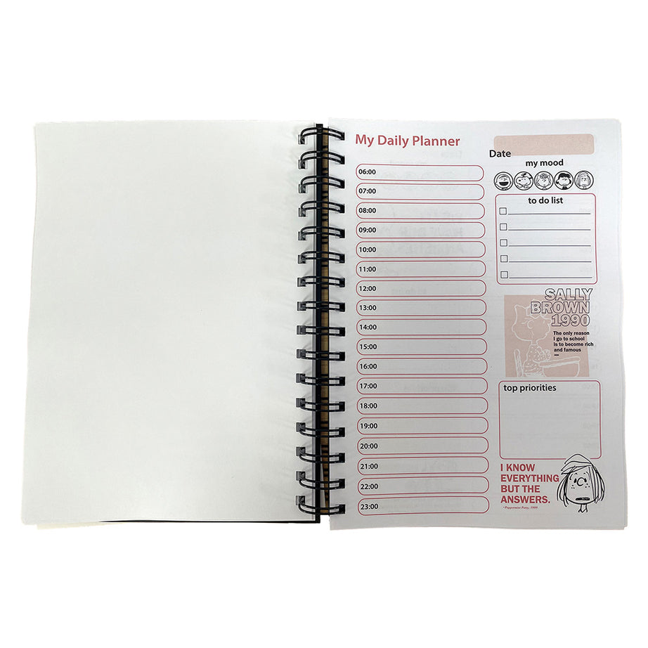 Organizador A5 em Espiral Snoopy