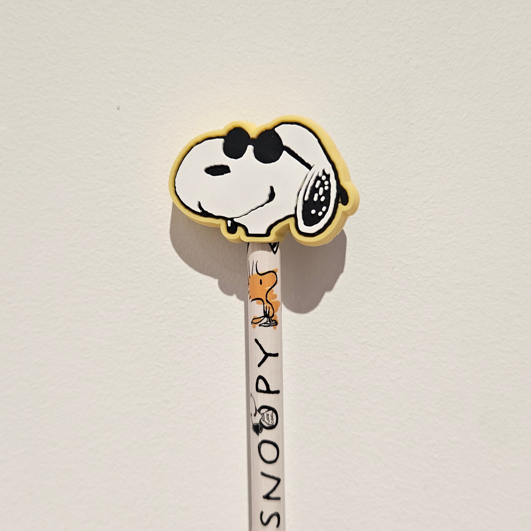 Lápis Snoopy com Borracha 3D -  Cor Sortida