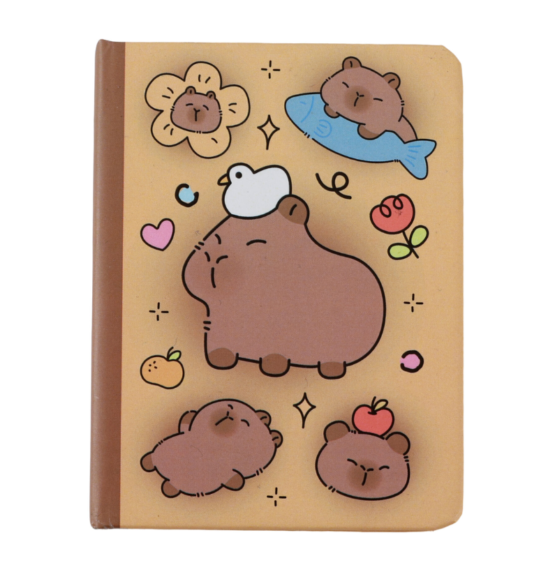 Mini NoteBook Capivara Itotal