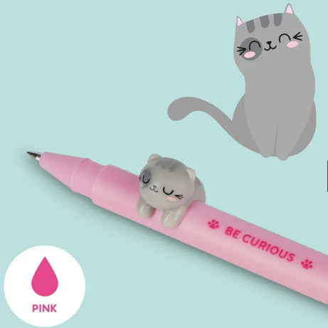 Caneta Gato Gel - Legami Lovely Friends
